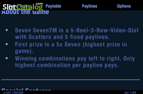 Οθόνη5. Seven Seven Κουλοχέρης