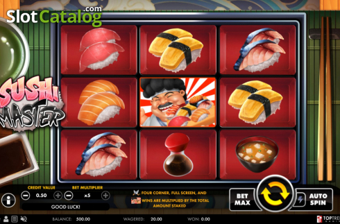 Οθόνη2. Sushi Master Κουλοχέρης