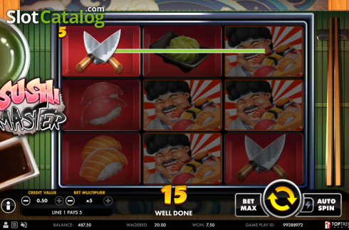 Οθόνη3. Sushi Master Κουλοχέρης