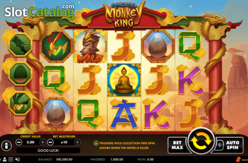 Οθόνη2. Immortal Monkey King Κουλοχέρης