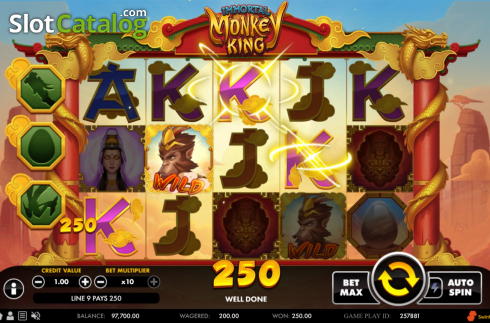 Οθόνη6. Immortal Monkey King Κουλοχέρης