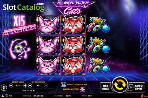 Οθόνη2. Laser Cats Κουλοχέρης
