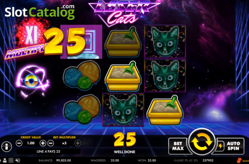Οθόνη4. Laser Cats Κουλοχέρης
