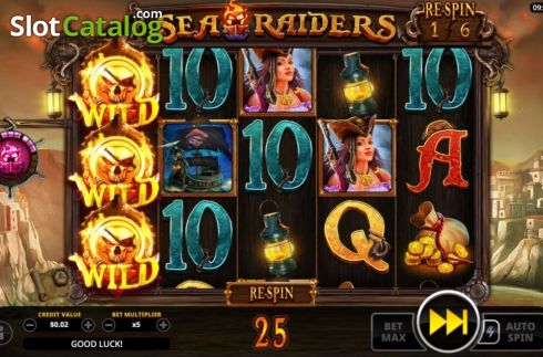 Οθόνη9. Sea Raiders Κουλοχέρης