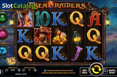 Οθόνη2. Sea Raiders Κουλοχέρης