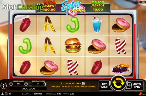 Οθόνη2. Spin Diner Κουλοχέρης