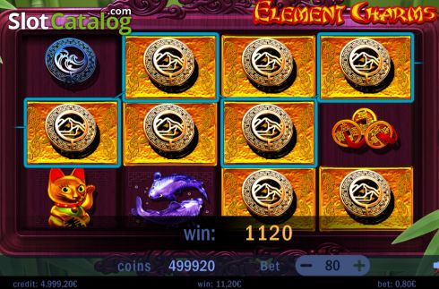 Οθόνη3. Element Charms Κουλοχέρης 