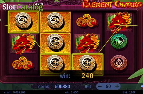 Οθόνη4. Element Charms Κουλοχέρης 