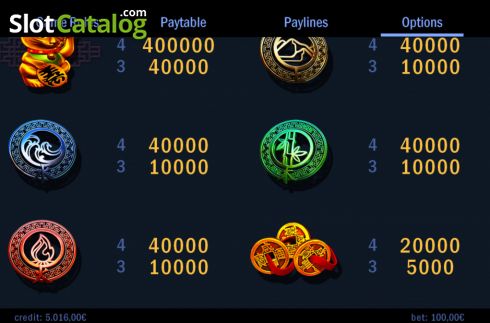 Οθόνη7. Element Charms Κουλοχέρης 