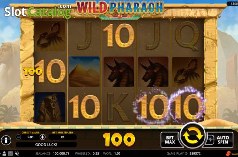 Οθόνη3. Wild Pharaoh Κουλοχέρης