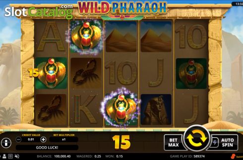 Οθόνη4. Wild Pharaoh Κουλοχέρης