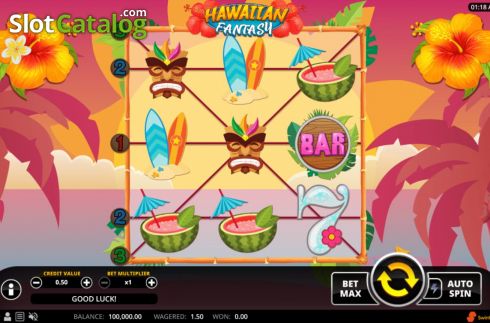 Οθόνη2. Hawaiian Fantasy Κουλοχέρης