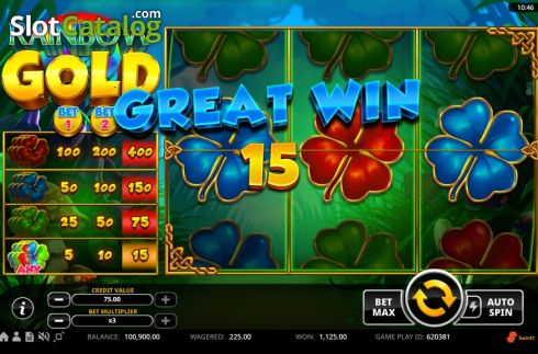 Οθόνη3. Rainbow Gold (Swintt) Κουλοχέρης 