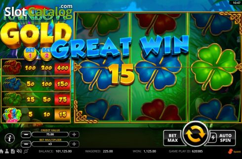 Οθόνη4. Rainbow Gold (Swintt) Κουλοχέρης 