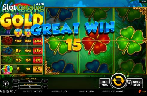 Οθόνη5. Rainbow Gold (Swintt) Κουλοχέρης 