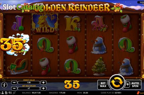 Οθόνη4. Golden Reindeer Κουλοχέρης