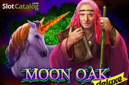 Moon Oak Deluxe Λογότυπο Moon Oak Deluxe Λογότυπο