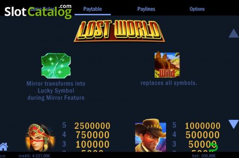 Οθόνη7. Lost World (Swintt) Κουλοχέρης