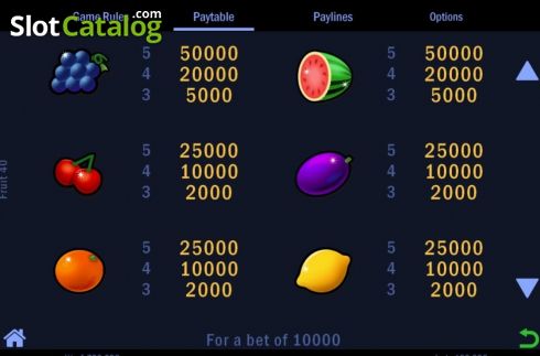 Οθόνη6. Fruit 40 Κουλοχέρης