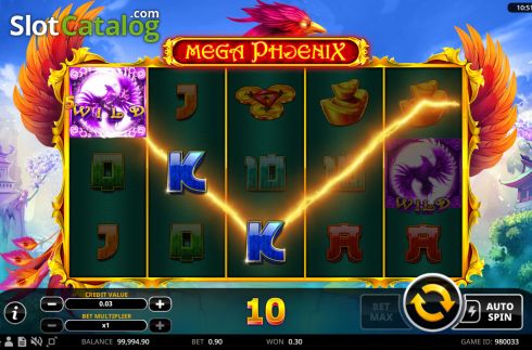 Οθόνη4. Mega Phoenix Κουλοχέρης