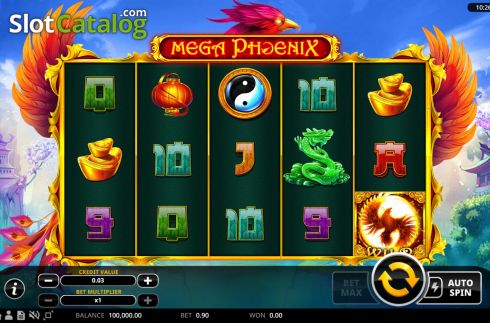 Οθόνη2. Mega Phoenix Κουλοχέρης