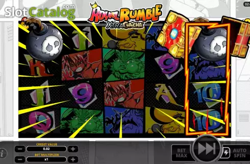 Οθόνη3. Royal Rumble XtraGacha Κουλοχέρης