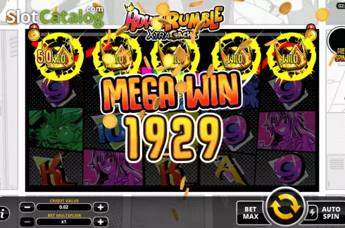 Οθόνη4. Royal Rumble XtraGacha Κουλοχέρης