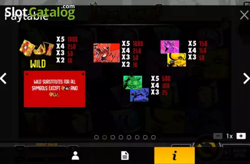 Οθόνη7. Royal Rumble XtraGacha Κουλοχέρης