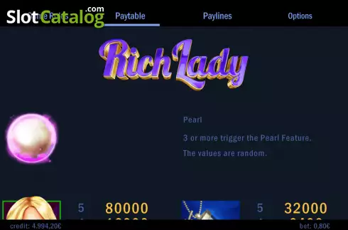 Οθόνη5. Rich Lady Κουλοχέρης