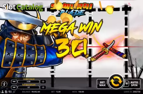 Οθόνη4. Samurai Blade Κουλοχέρης