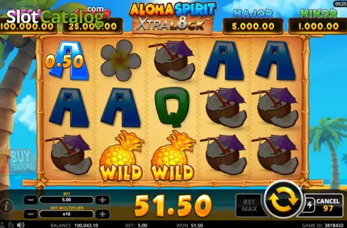 Οθόνη5. Aloha Spirit XtraLock Κουλοχέρης