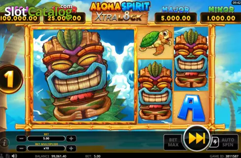 Οθόνη9. Aloha Spirit XtraLock Κουλοχέρης