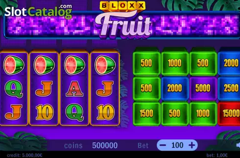 Οθόνη2. Bloxx Fruit Κουλοχέρης