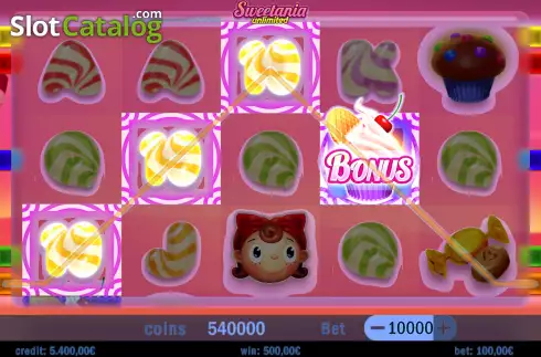 Οθόνη4. Sweetania Unlimited Κουλοχέρης 