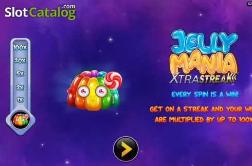Οθόνη2. Jelly Mania XtraStreak Κουλοχέρης 
