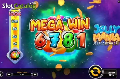 Οθόνη4. Jelly Mania XtraStreak Κουλοχέρης 