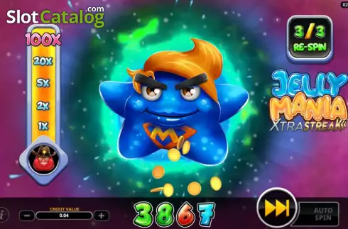 Οθόνη7. Jelly Mania XtraStreak Κουλοχέρης 