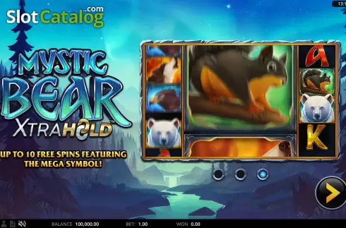 Οθόνη2. Mystic Bear XtraHold Κουλοχέρης