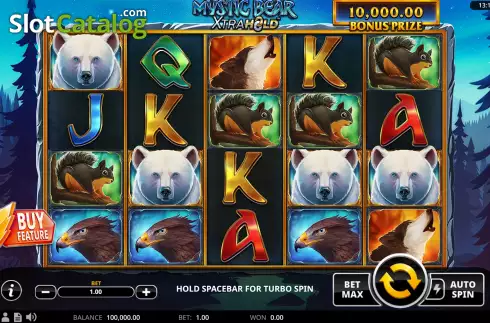 Οθόνη3. Mystic Bear XtraHold Κουλοχέρης