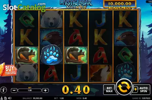 Οθόνη5. Mystic Bear XtraHold Κουλοχέρης