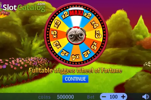 Οθόνη2. Crazy Pug Κουλοχέρης