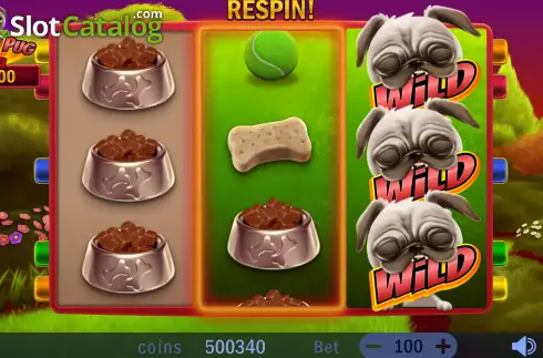 Οθόνη5. Crazy Pug Κουλοχέρης