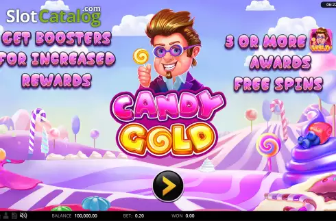 Οθόνη2. Candy Gold Κουλοχέρης