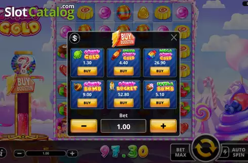 Οθόνη5. Candy Gold Κουλοχέρης