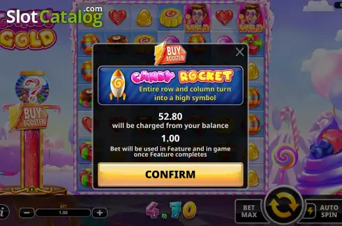 Οθόνη6. Candy Gold Κουλοχέρης