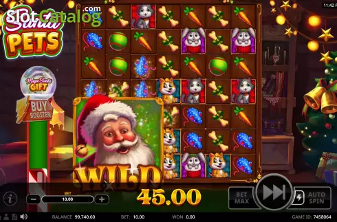 Οθόνη6. Santa Pets Κουλοχέρης