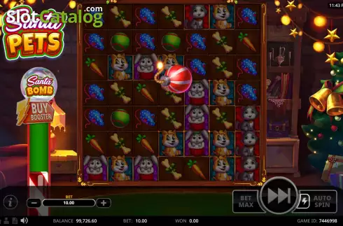 Οθόνη7. Santa Pets Κουλοχέρης