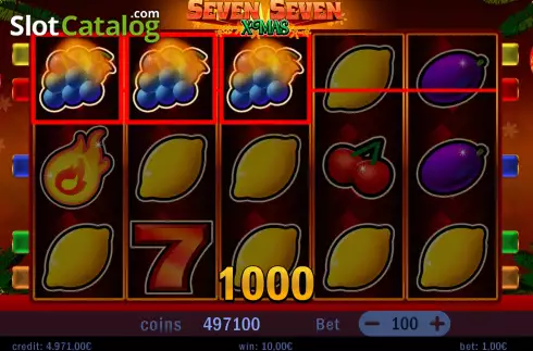 Οθόνη6. Seven Seven Xmas Κουλοχέρης
