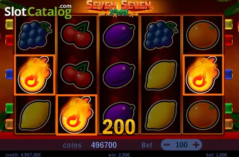 Οθόνη7. Seven Seven Xmas Κουλοχέρης