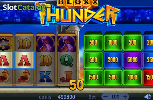 Οθόνη4. Bloxx Thunder Κουλοχέρης
